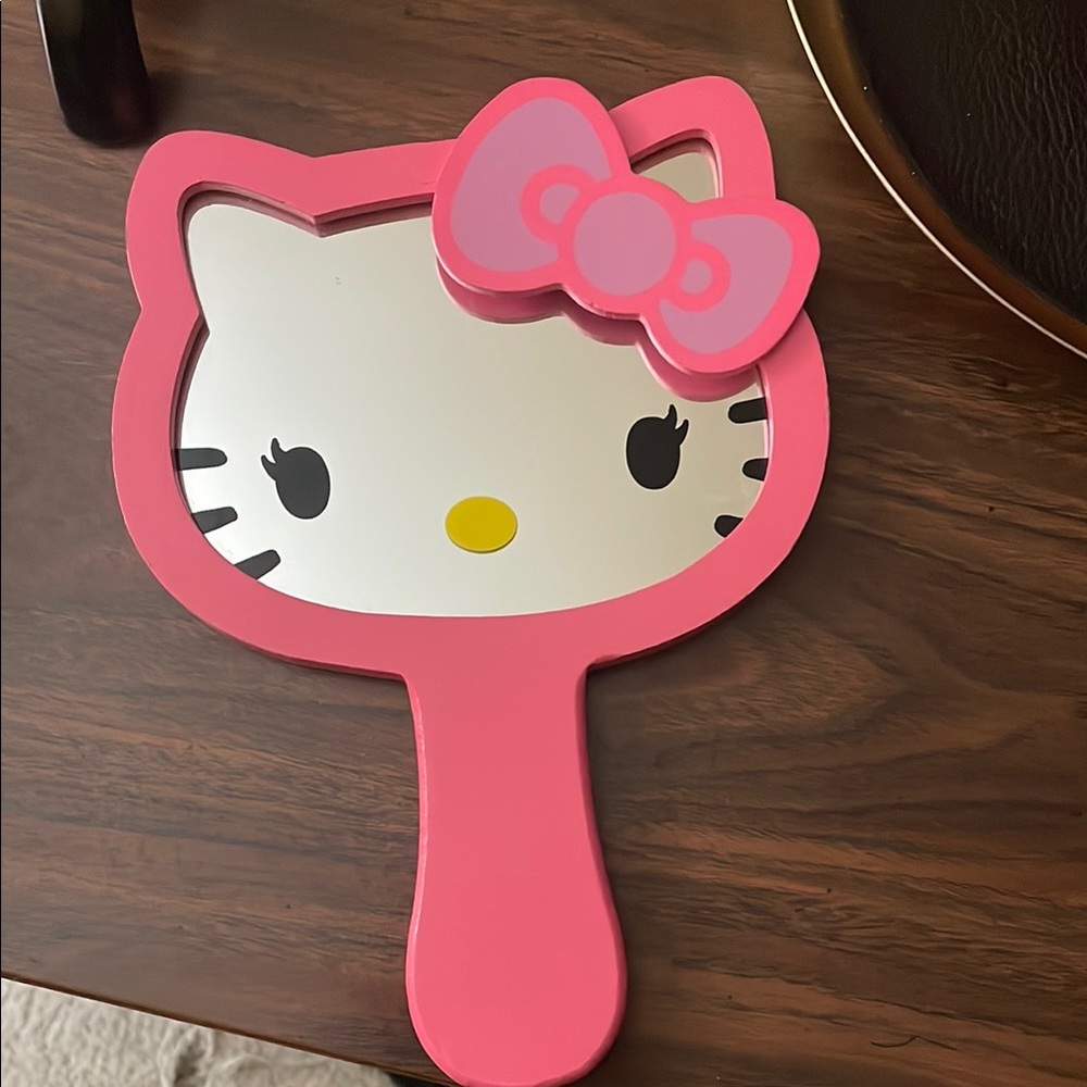 Hello Kitty Pink Hand Mirror